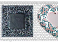 Beaded Picture frames, Indian photo frames, Indian Handicrafts